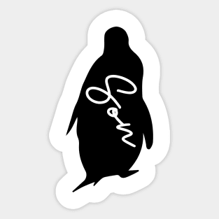 penguin son Sticker